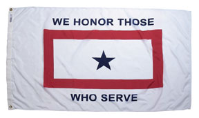 blue star banner